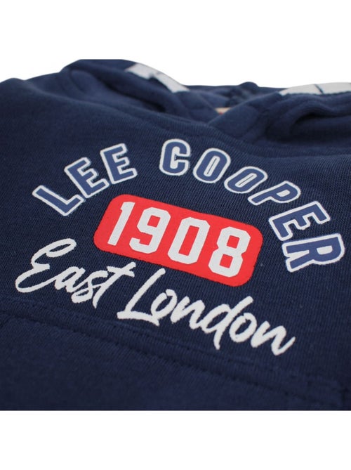 Lee Cooper - Joggingpak set baby jongen sweater en broek bedrukt - Kiabi