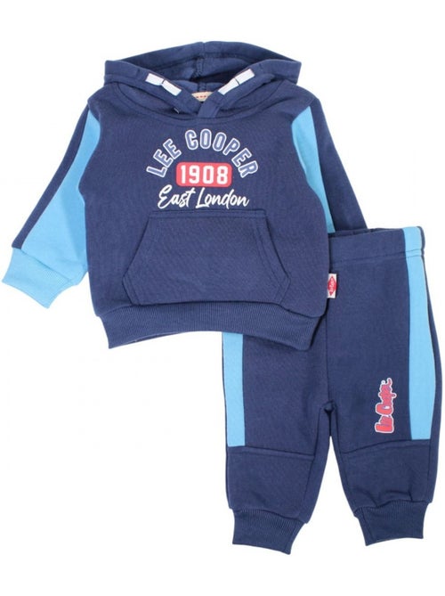 Lee Cooper - Joggingpak set baby jongen sweater en broek bedrukt - Kiabi