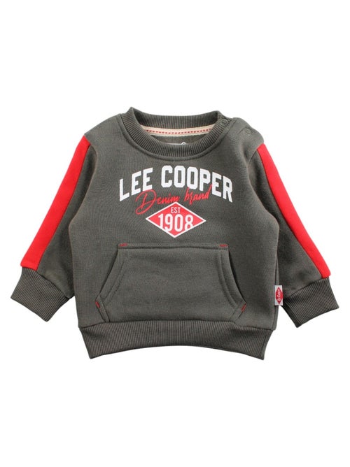 Lee Cooper - Joggingpak set jongen hoodie en broek bedrukt - Kiabi
