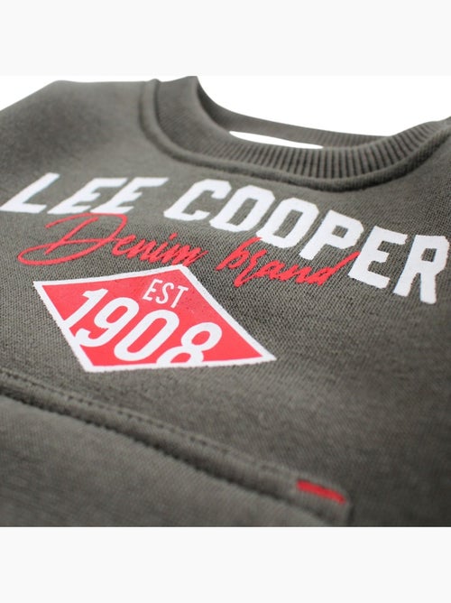 Lee Cooper - Joggingpak set jongen hoodie en broek bedrukt - Kiabi