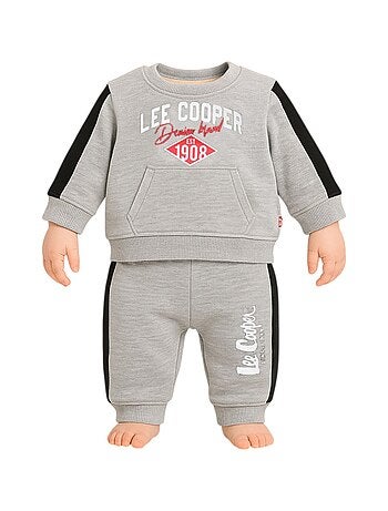 Lee Cooper - Joggingpak set jongen hoodie en broek bedrukt
