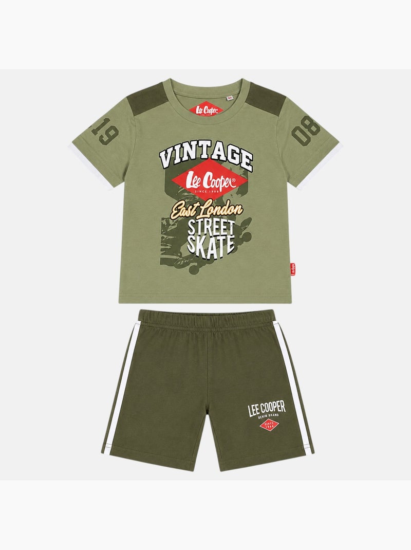 Lee Cooper - Jongensset Groen - Kiabi