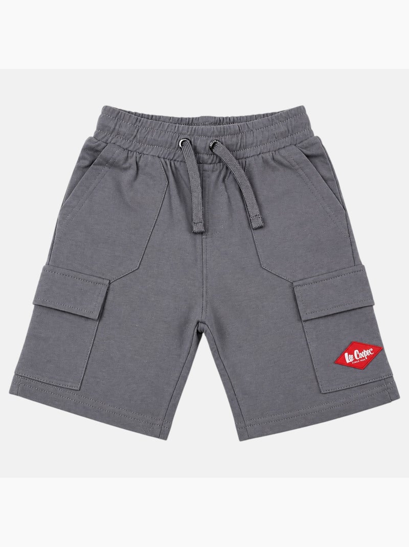 Lee Cooper -  kinder bermuda Grijs - Kiabi