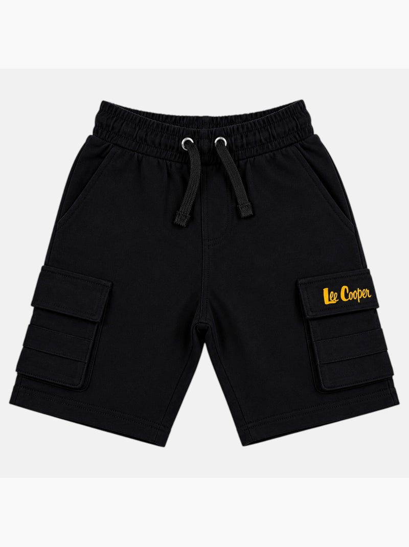 Lee Cooper -  kinder bermuda Zwart - Kiabi