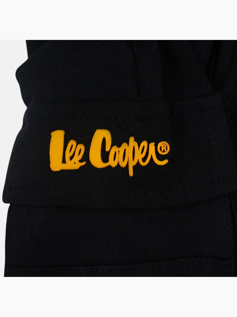 Lee Cooper -  kinder bermuda Zwart - Kiabi