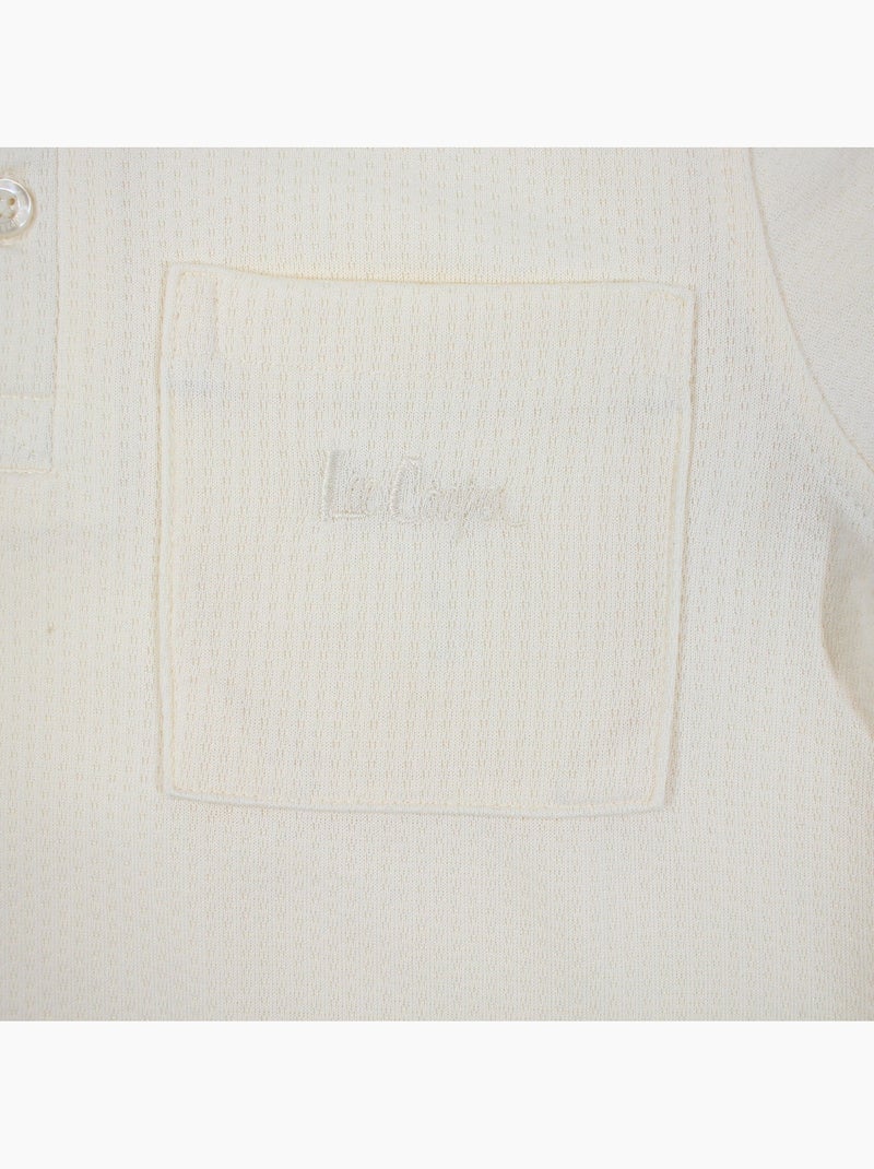 Lee Cooper - Kinder set LEE COOPER bestaande uit een polo met korte mouwen en een bijpassende short Beige - Kiabi