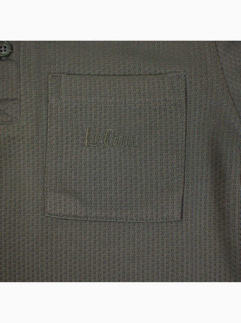 Lee Cooper - Kinder set LEE COOPER bestaande uit een polo met korte mouwen en een bijpassende short Kaki - Kiabi
