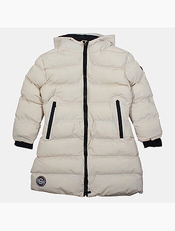 Lee cooper - lange meisjes gewatteerde jas