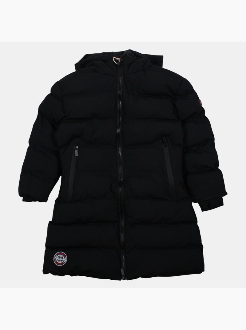 Lee cooper - lange meisjes gewatteerde jas Zwart - Kiabi