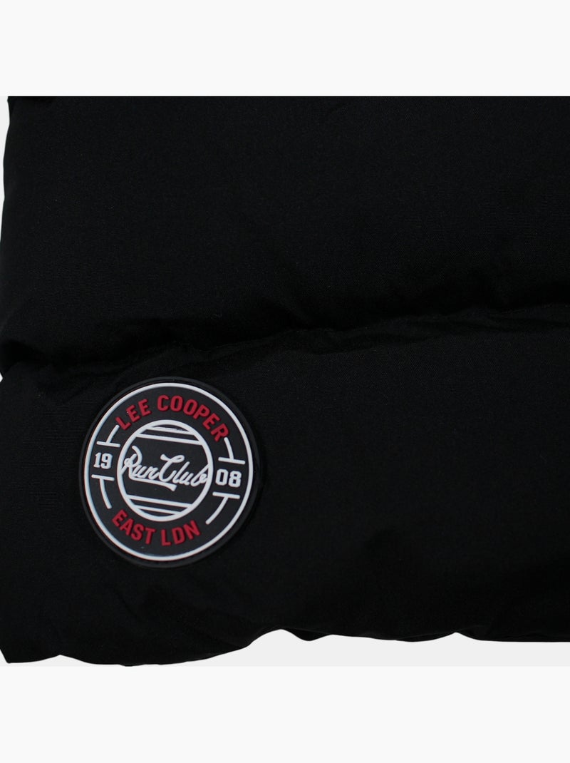 Lee cooper - lange meisjes gewatteerde jas Zwart - Kiabi