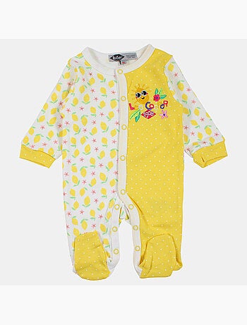 Lee Cooper - Lot de 3 pièces comprenant body, grenouillère et bavoir avec motifs