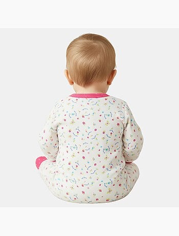Lee cooper - lot de 3 pièces comprenant body, grenouillère et bavoir avec motifs