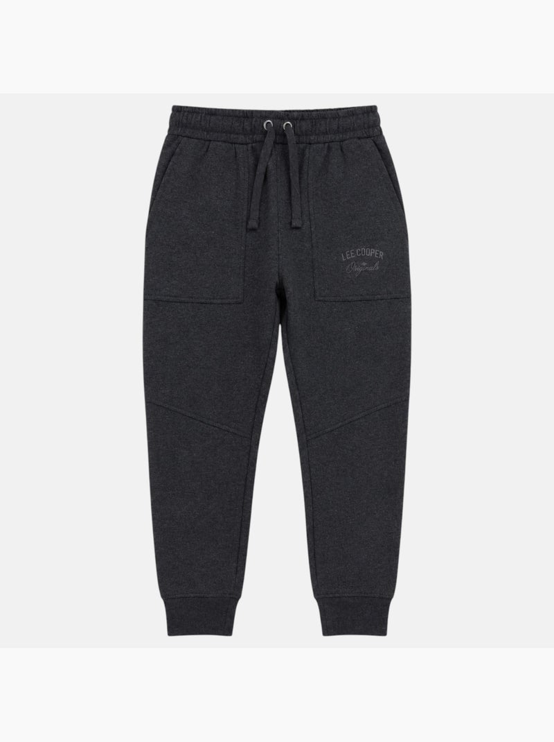 Lee cooper - pantalon de jogging homme gris anthracite - Kiabi