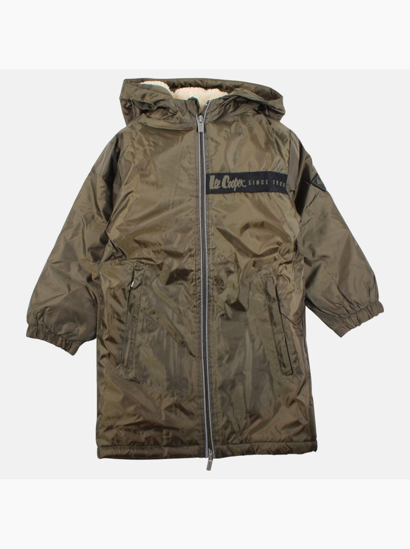 Lee cooper - parka enfant Kaki - Kiabi