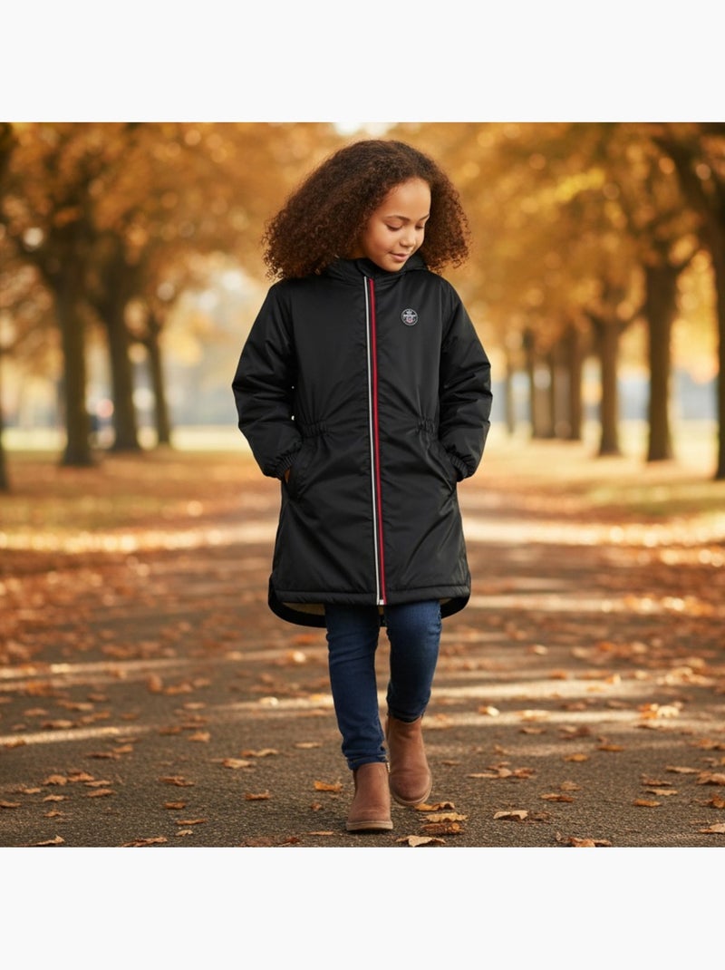 Lee Cooper - Parka fille imprimée Noir - Kiabi