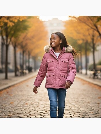 Lee Cooper - Parka fille imprimée