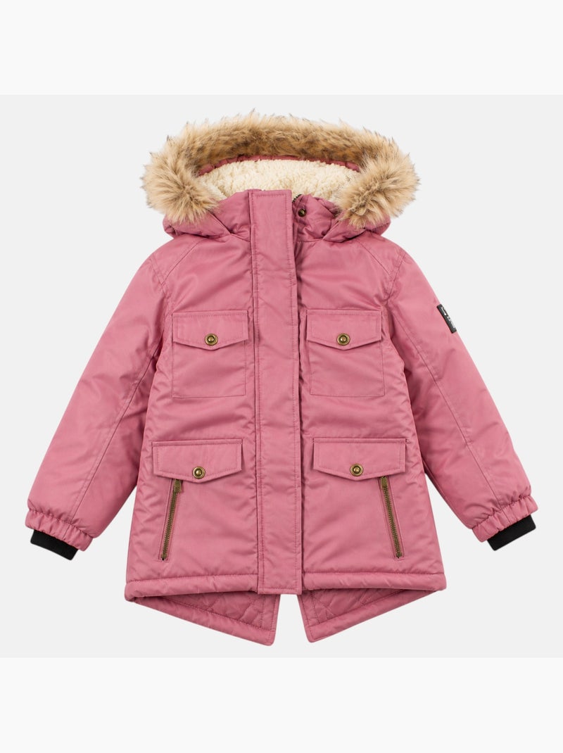 Lee Cooper - Parka fille imprimée Rose - Kiabi