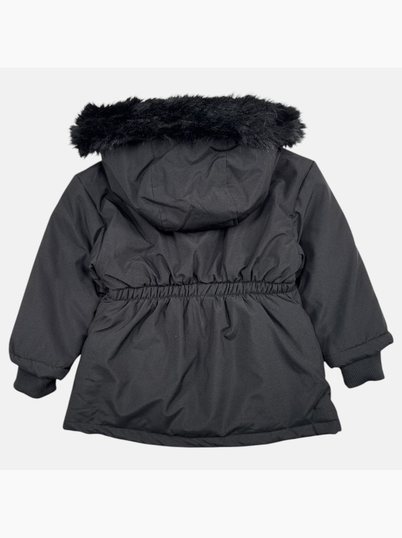 Lee Cooper - Parka meisje bedrukt Zwart - Kiabi