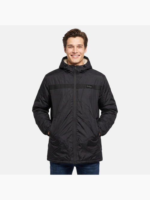 Lee cooper - parka zippée à capuche bordée de fausse fourrure - Kiabi Lee cooper - parka zippée à capuche bordée de fausse fourrure - Kiabi