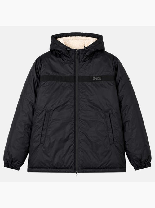 Lee cooper - parka zippée à capuche bordée de fausse fourrure - Kiabi Lee cooper - parka zippée à capuche bordée de fausse fourrure - Kiabi