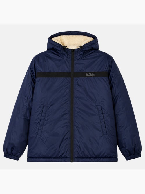Lee cooper - parka zippée à capuche, poches zippées et capuche bordée de fausse fourrure - Kiabi Lee cooper - parka zippée à capuche, poches zippées et capuche bordée de fausse fourrure - Kiabi