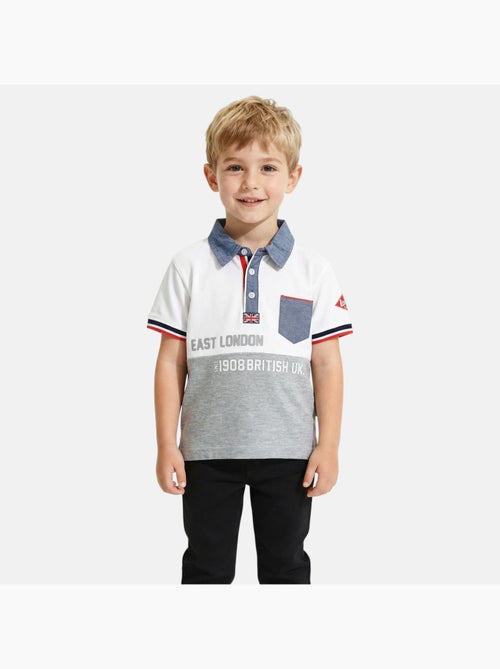 Lee Cooper - Polo garçon manches courtes - Kiabi