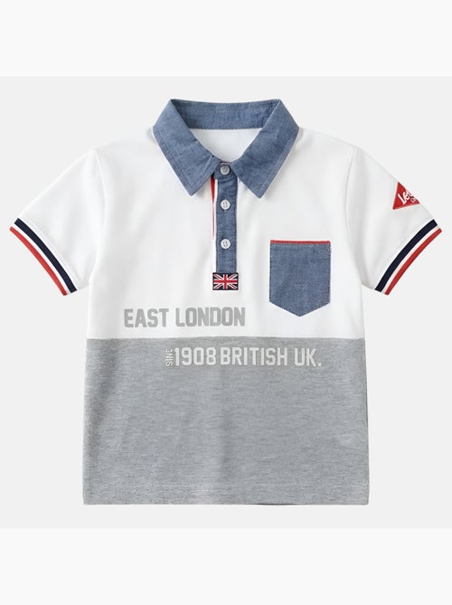 Lee Cooper - Polo garçon manches courtes - Kiabi