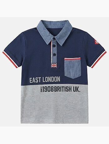Lee Cooper - Polo garçon manches courtes