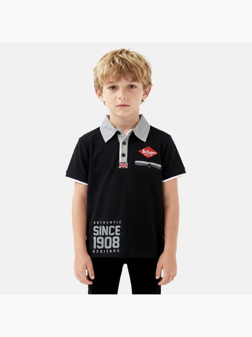 Lee Cooper - Polo garçon manches courtes - Kiabi