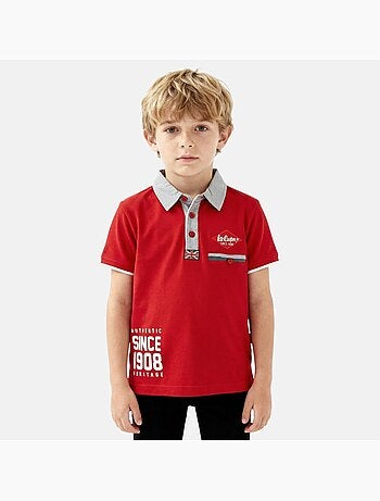 Lee Cooper - Polo garçon manches courtes