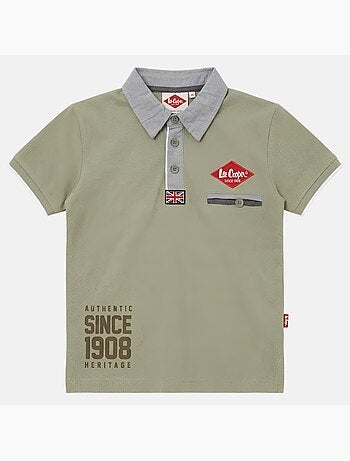 Lee Cooper - Polo garçon manches courtes