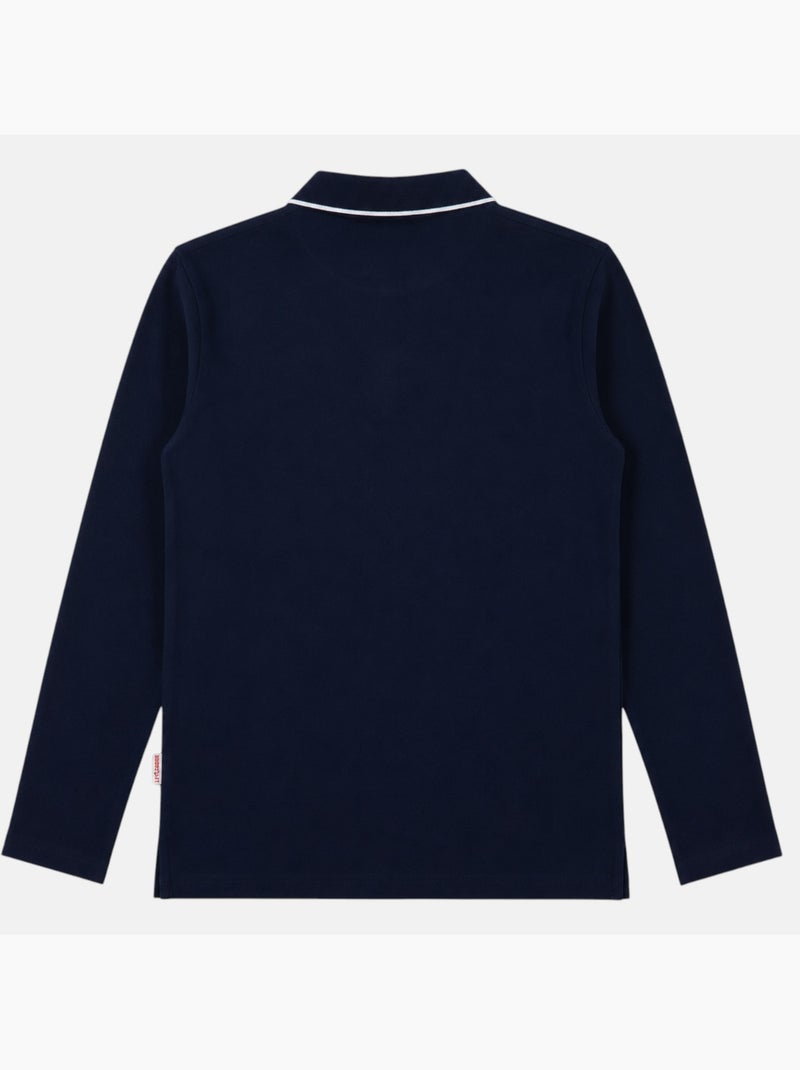 Lee Cooper - Polo homme à manches courtes Bleu marine - Kiabi