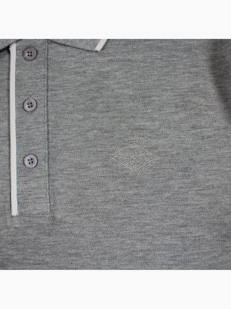 Lee Cooper - Polo homme à manches courtes Gris - Kiabi