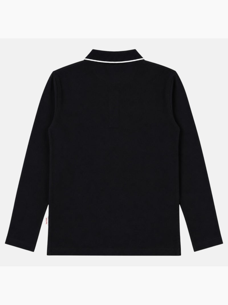 Lee Cooper - Polo homme à manches courtes Noir - Kiabi