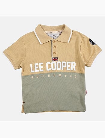 Lee Cooper - Polo korte mouwen jongen bedrukt