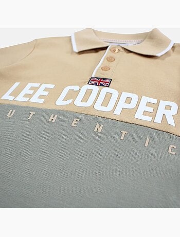 Lee Cooper - Polo korte mouwen jongen bedrukt