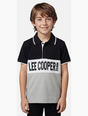 Lee Cooper - Polo korte mouwen jongen bedrukt