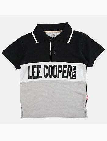 Lee Cooper - Polo korte mouwen jongen bedrukt