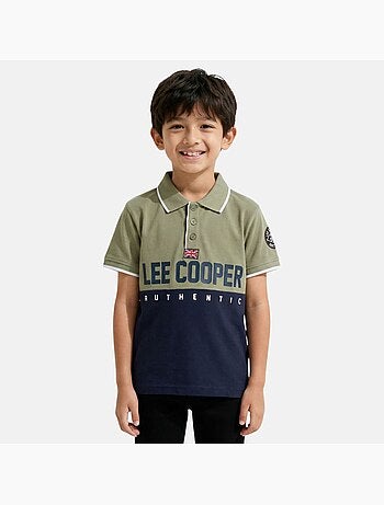 Lee Cooper - Polo korte mouwen jongen bedrukt