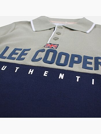 Lee Cooper - Polo korte mouwen jongen bedrukt