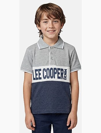 Lee Cooper - Polo korte mouwen jongen bedrukt