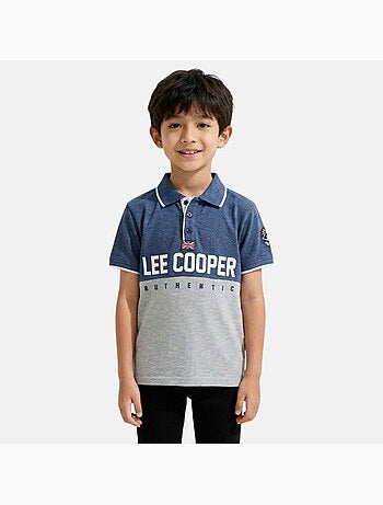 Lee Cooper - Polo korte mouwen jongen bedrukt