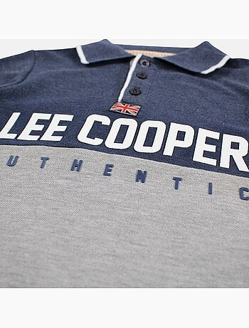 Lee Cooper - Polo korte mouwen jongen bedrukt