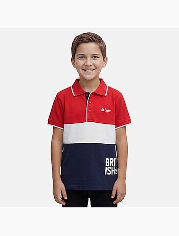 Lee Cooper - Polo korte mouwen jongen bedrukt