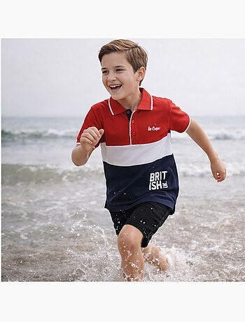 Lee Cooper - Polo korte mouwen jongen bedrukt