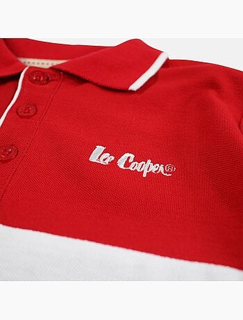 Lee Cooper - Polo korte mouwen jongen bedrukt