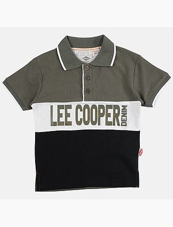 Lee Cooper - Polo korte mouwen jongen bedrukt