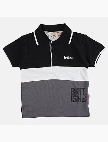 Lee Cooper - Polo korte mouwen jongen bedrukt