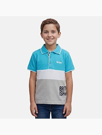Lee Cooper - Polo manches courtes garçon imprimé