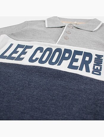 Lee Cooper - Polo manches courtes garçon imprimé